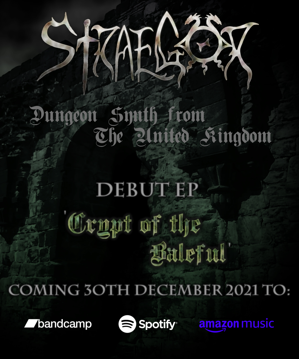 Straegor - Crypt of the Baleful release poster 1